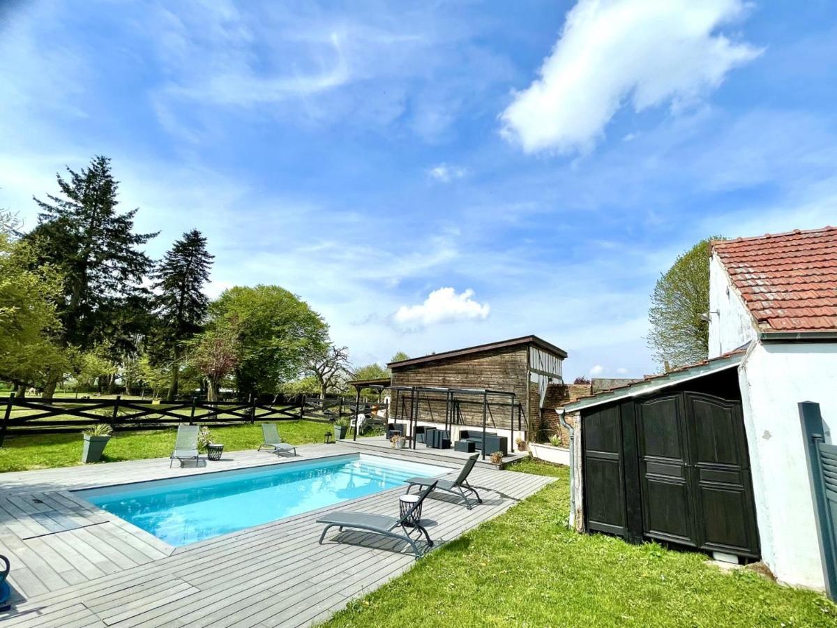 Le Paddock - Chambres Et Table D'Hotes Le Déluge Exteriör bild
